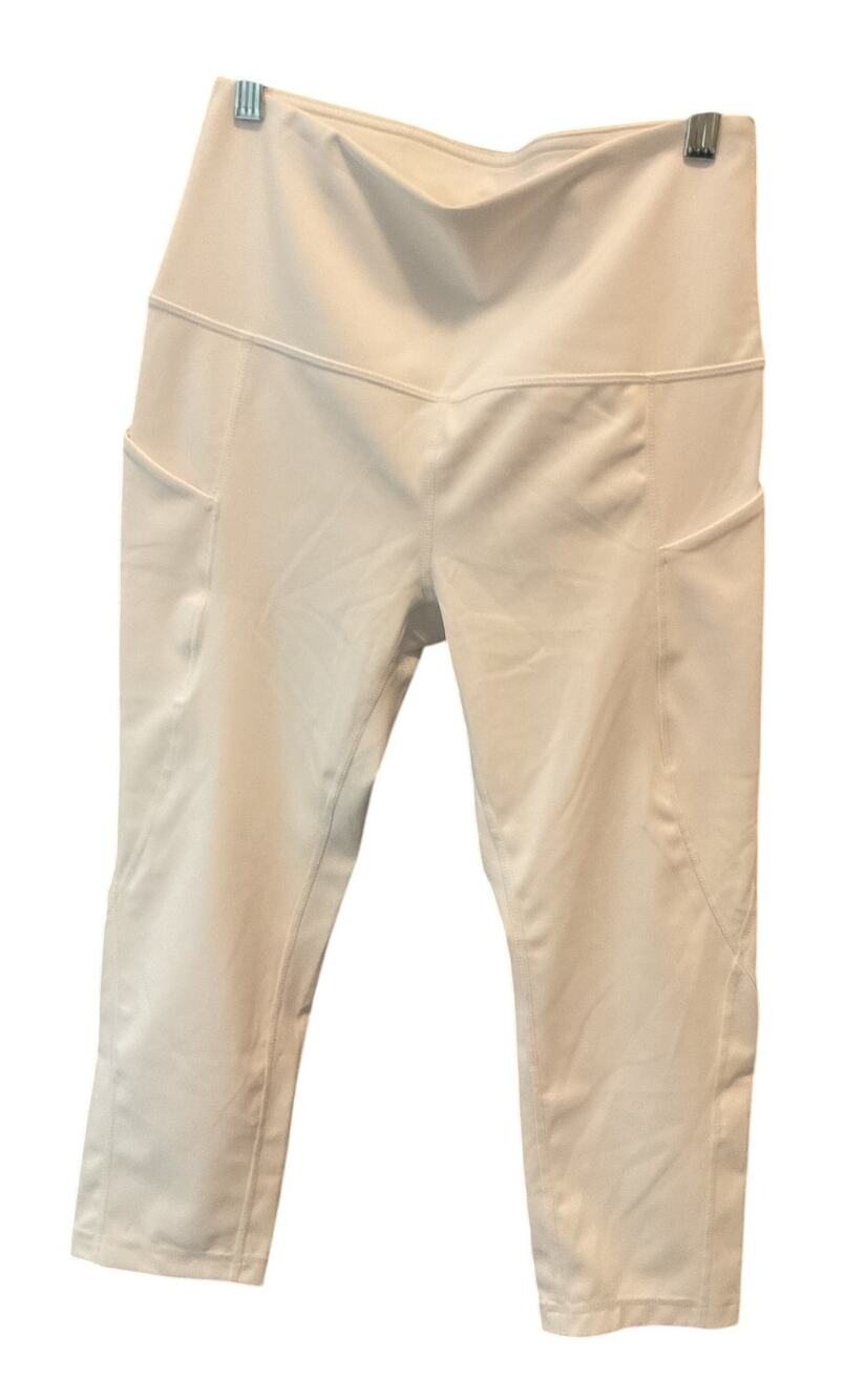 NEW Ododos White Capri Leggings Medium